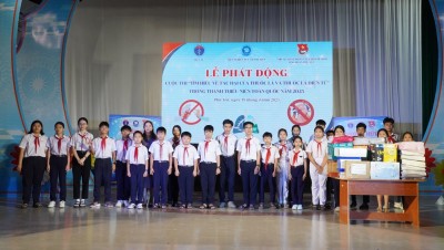 Phát động Cuộc thi “Tìm hiểu tác hại của thuốc lá và thuốc lá điện tử” dành cho thiếu nhi toàn quốc năm 2025