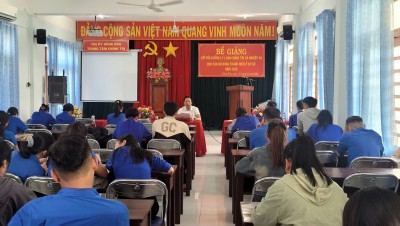 Quang cảnh lớp tâp huấn.