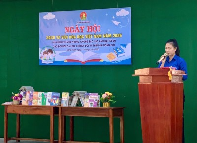 Quang cảnh Ngày hội Sách và văn hóa đọc Việt Nam năm 2025.