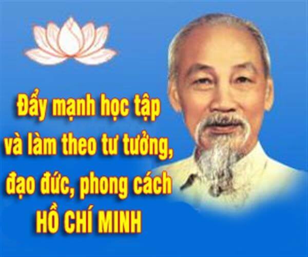 Học tập và làm theo tư tưởng, đạo đức, phong cách Hồ Chí Minh